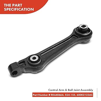 Amazon.com: A-Premium Front Rearward Lower Control Arm, with